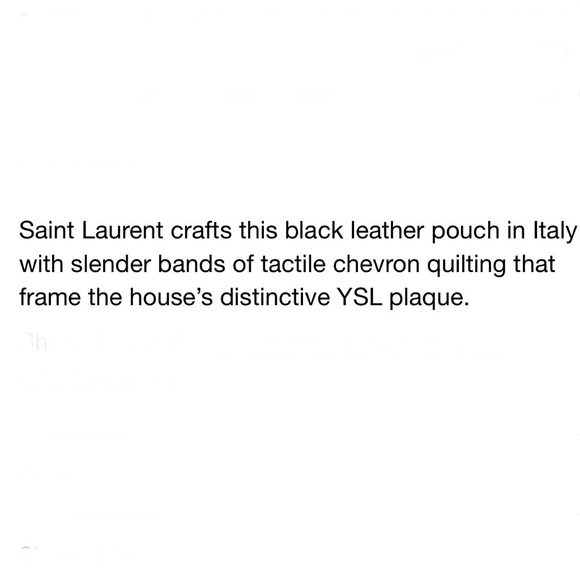 Saint-Laurent Cassandre Matelassé Tablet Pouch - Picture 7 of 8